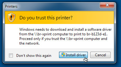install printer drivers